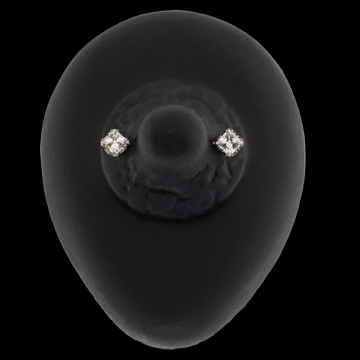 Axel- Square Front Facing Prong Set Low Profile End | Body Jewelry | Wiccan Center