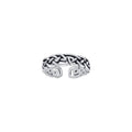 Celtic Knotwork Sterling Silver Toe Ring TTR069