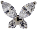 16G/ 18G Phoebe - Internally Threaded End | Body Jewelry | Wiccan Center