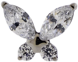 16G/ 18G Phoebe - Internally Threaded End | Body Jewelry | Wiccan Center
