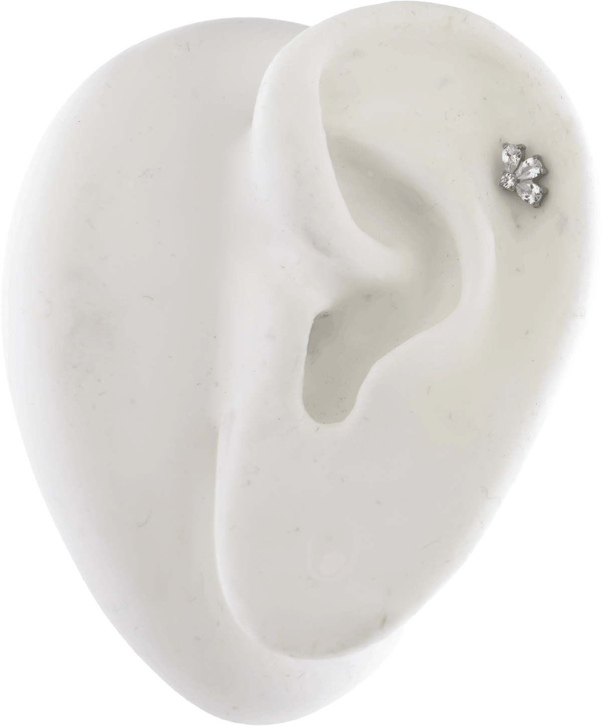 16G/18G Steel Internally Threaded End- Pear & Round Cluster | Body Jewelry | Wiccan Center