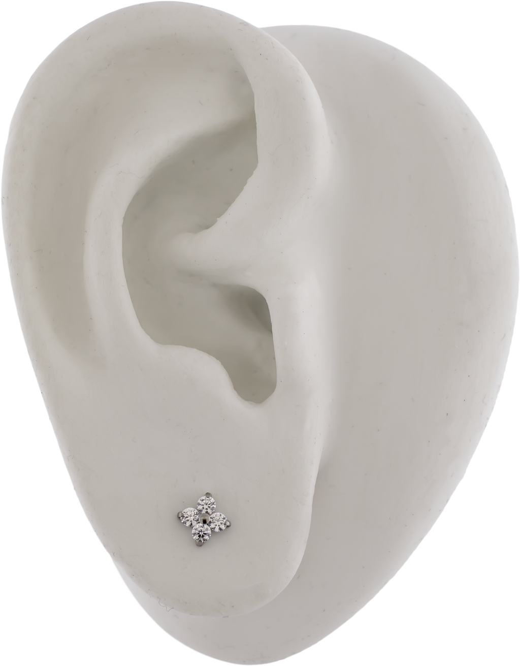 16G/18G Steel Internally Threaded End- Round Cut Cluster | Body Jewelry | Wiccan Center