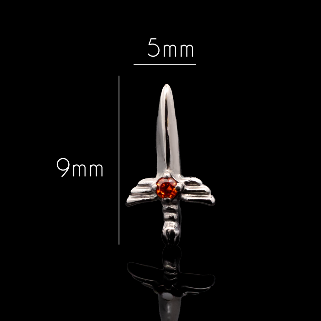 Sable - 16G Internally Threaded End | Body Jewelry | Wiccan Center
