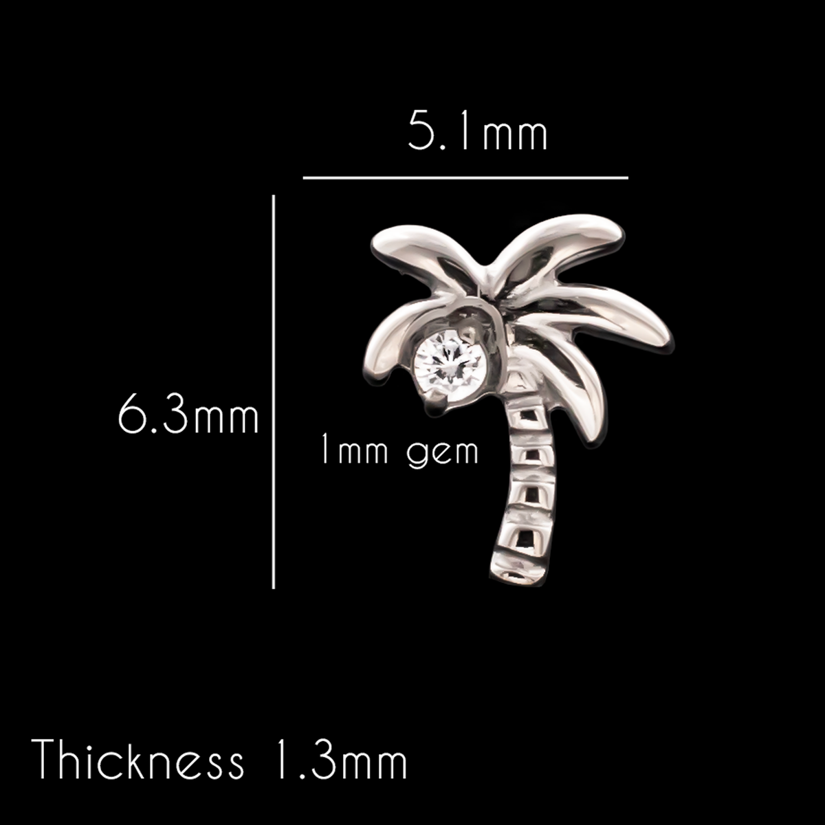Dorian - 16G Internally Threaded End | Body Jewelry | Wiccan Center