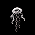 Delphine - Threadless End | Body Jewelry | Wiccan Center