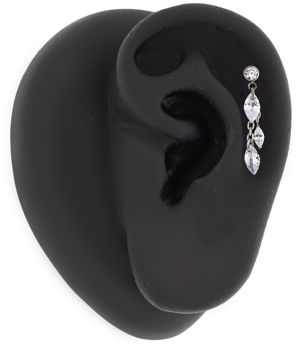Cascade - Threadless End | Body Jewelry | Wiccan Center