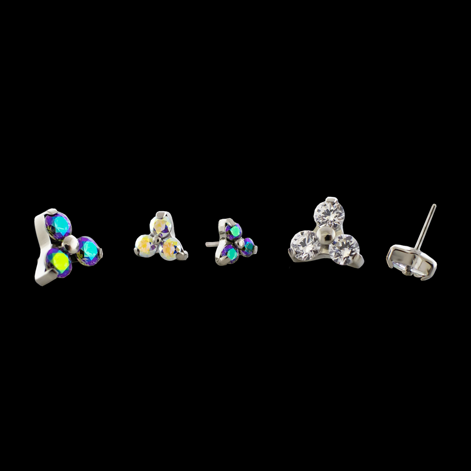 Trinity - Titanium Threadless End | Body Jewelry | Wiccan Center