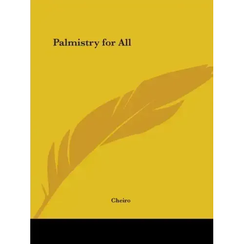 Palmistry for All - Paperback