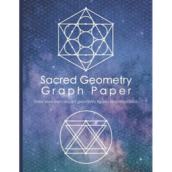 Sacred Geometry Graph Paper: Draw Your Own Sacred Geometry Figures and Mandalas - Paperback | Books | Wiccan Center