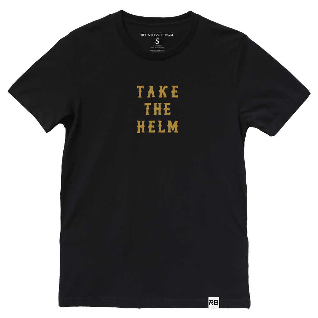Take The Helm GOLD T-Shirt | | Wiccan Center