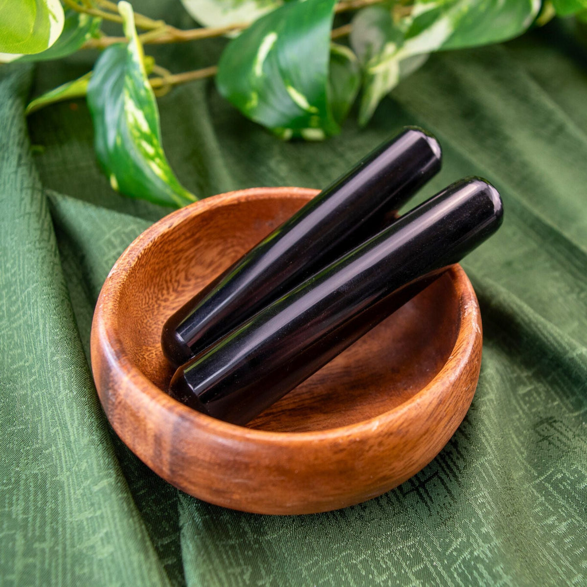 Black Obsidian Tapered Wand | | Wiccan Center