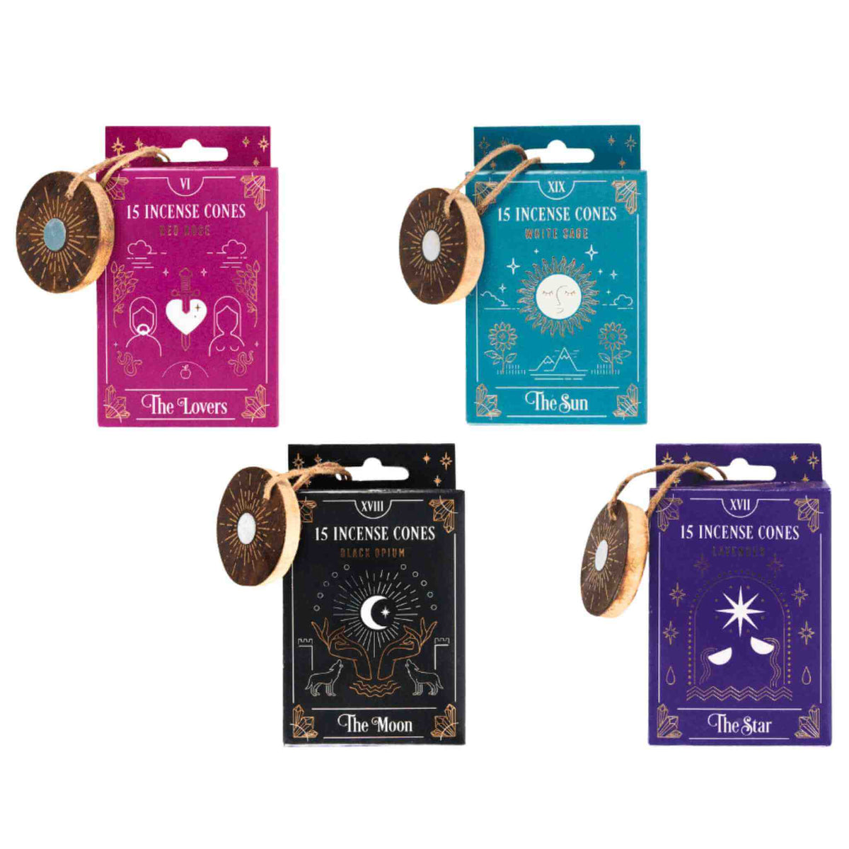 Tarot Incense Cones | | Wiccan Center