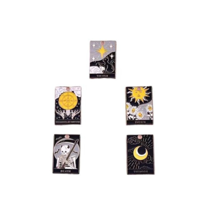 Tarot Card Necklaces - Colorful | | Wiccan Center