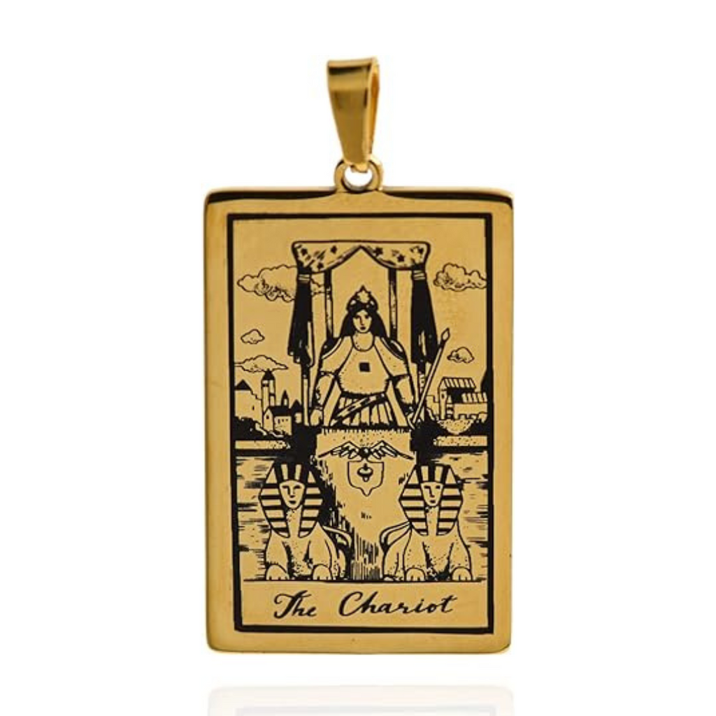 Tarot Card Necklaces - Gold Colored HD | | Wiccan Center