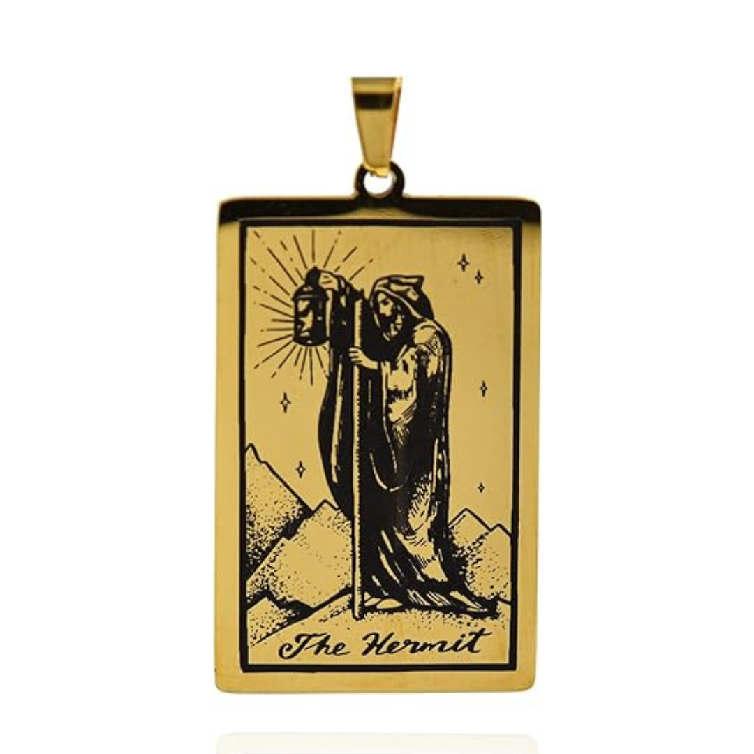 Tarot Card Necklaces - Gold Colored HD | | Wiccan Center