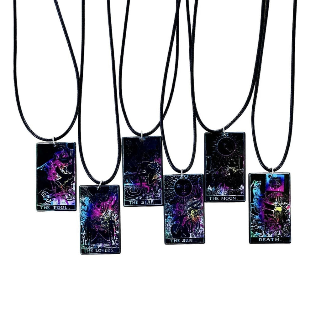 Tarot Card Necklaces - Rainbow | | Wiccan Center