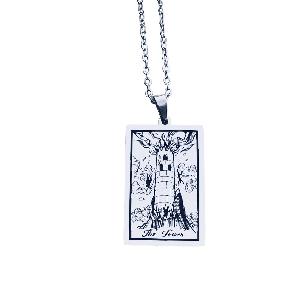 Tarot Card Necklaces - Silver Colored HD | | Wiccan Center