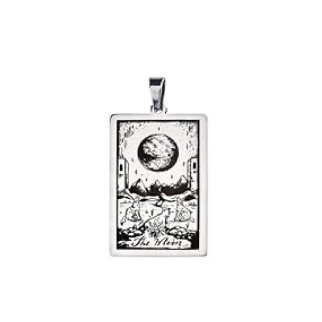 Tarot Card Necklaces - Silver Colored HD | | Wiccan Center