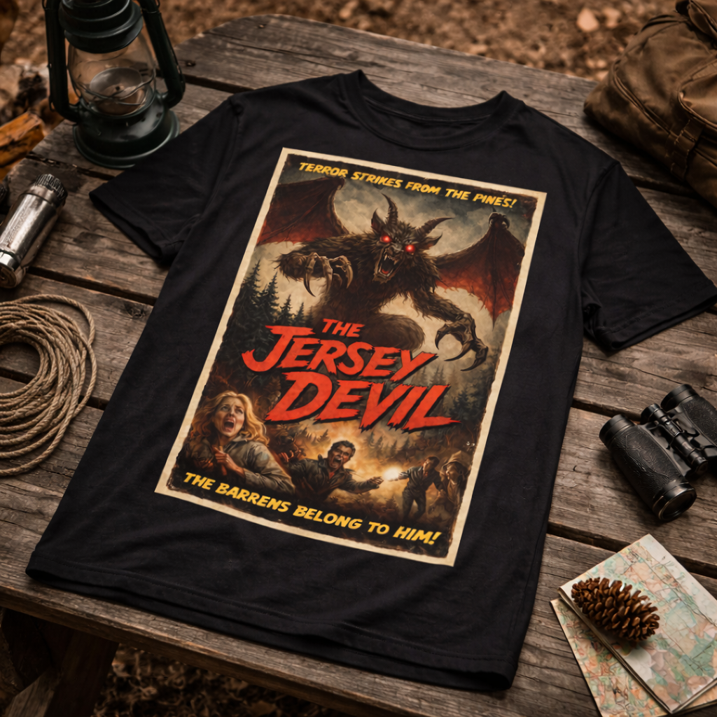 The Jersey Devil Horror Movie Poster T-Shirt