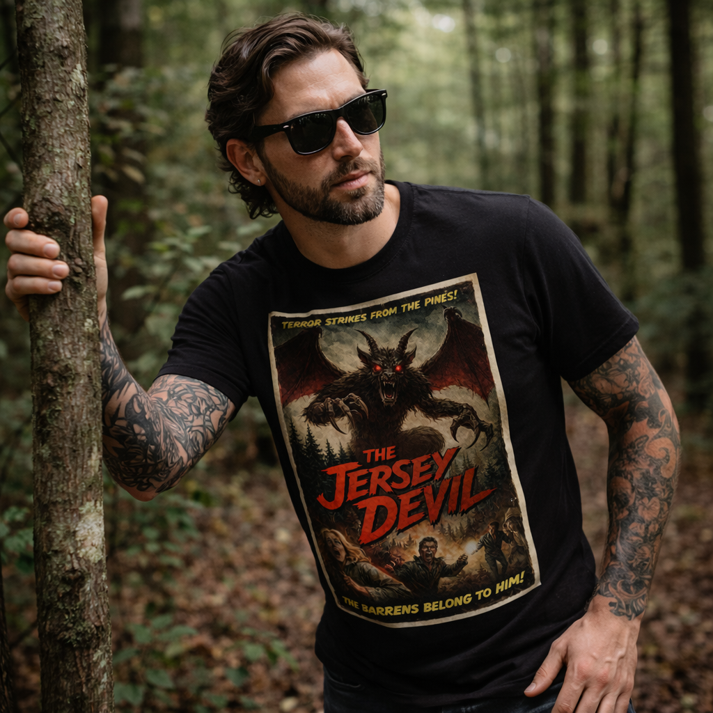 The Jersey Devil Horror Movie Poster T-Shirt