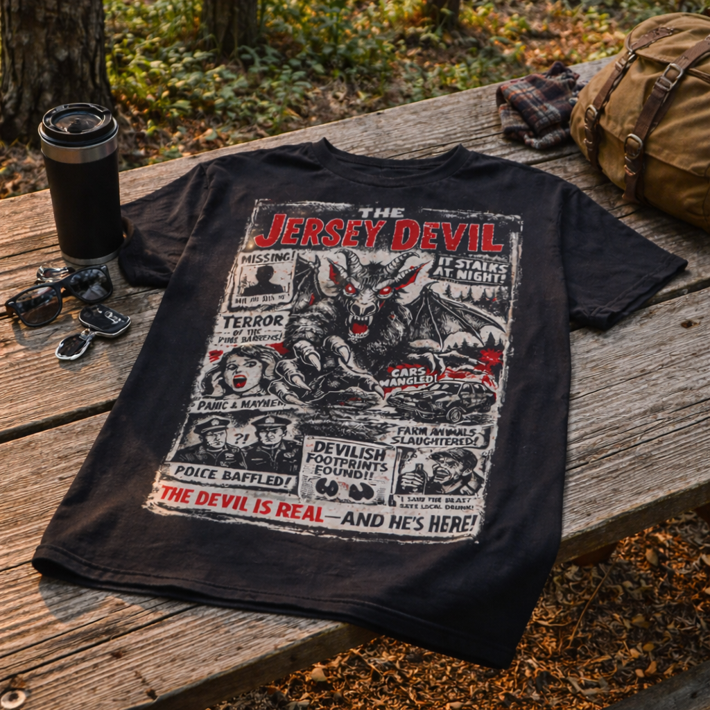 The Jersey Devil: It Stalks at Night T-Shirt