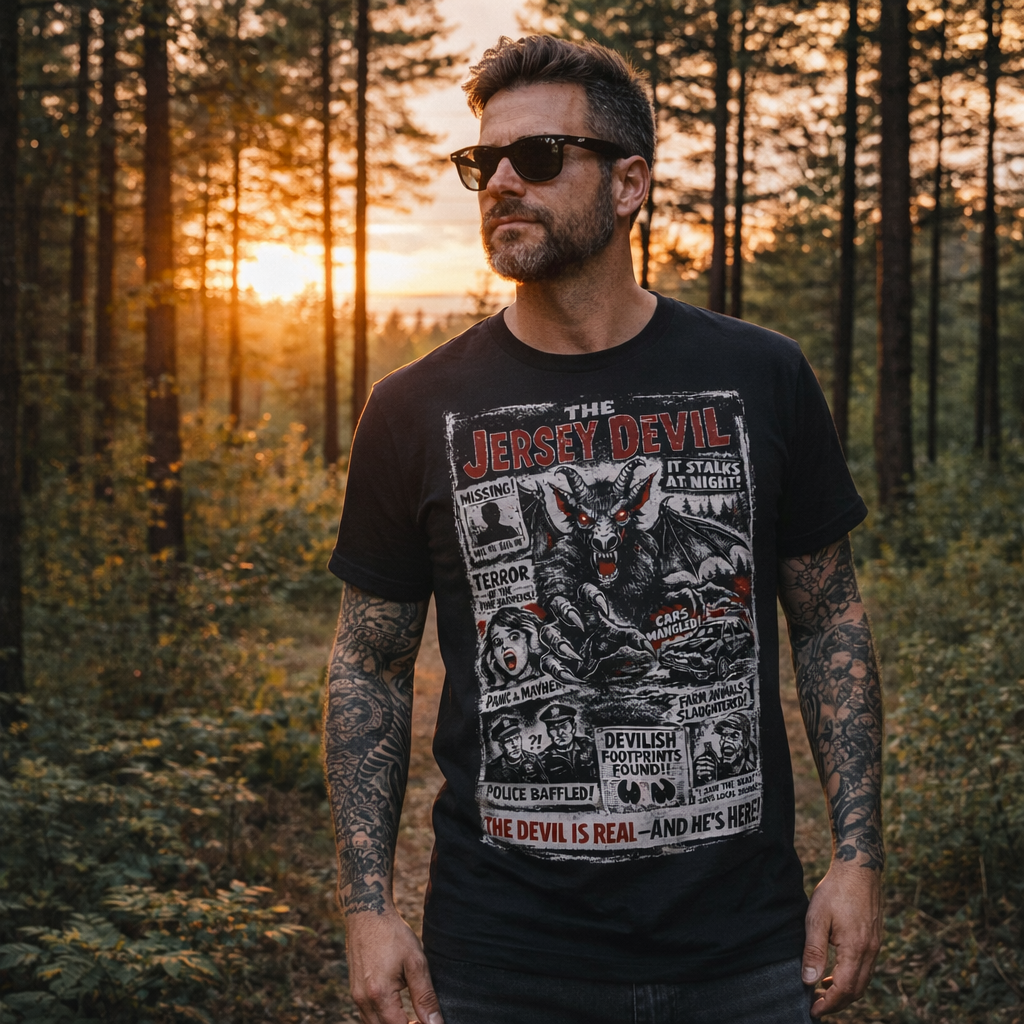 The Jersey Devil: It Stalks at Night T-Shirt
