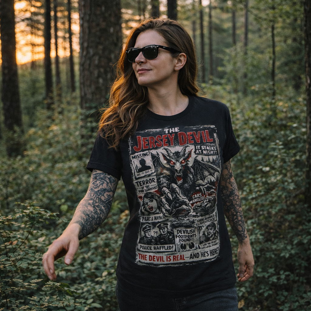 The Jersey Devil: It Stalks at Night T-Shirt