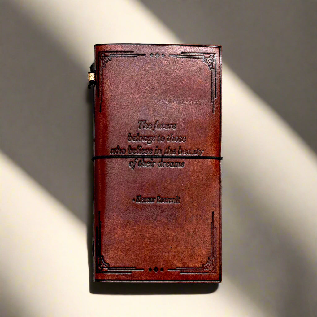 Quote Traveler's Notebook Debossed | Journal | Wiccan Center