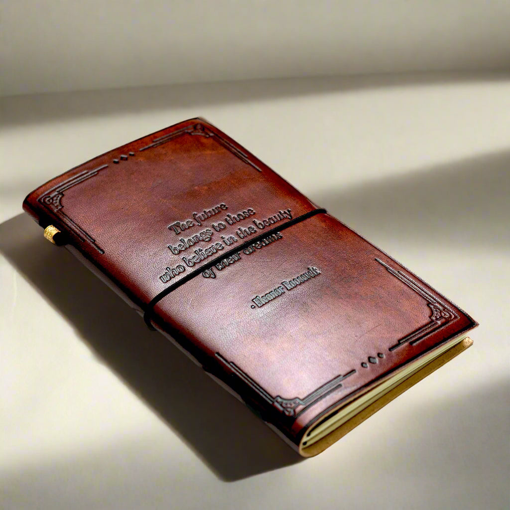 Quote Traveler's Notebook Debossed | Journal | Wiccan Center