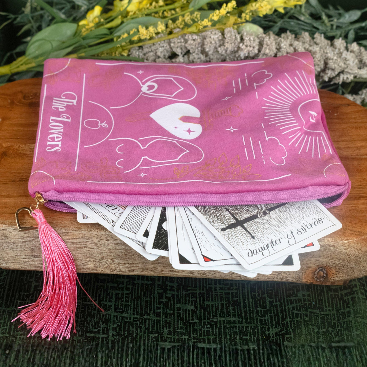 Tarot Card Zipper Pouch | Tarot Cards | Wiccan Center