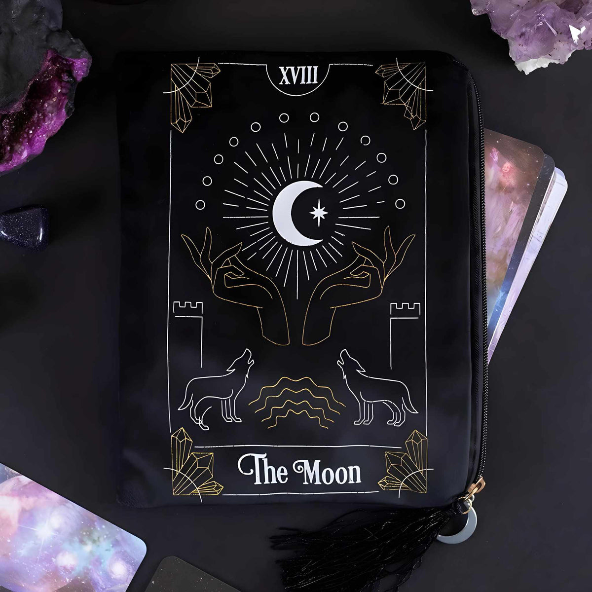 Tarot Card Zipper Pouch | Tarot Cards | Wiccan Center