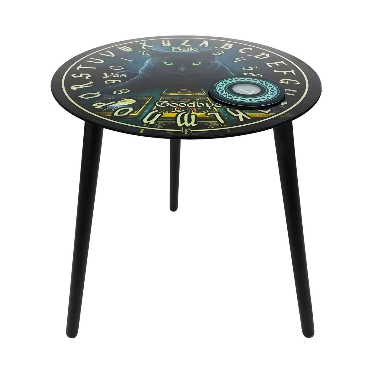 The Reader Glass Spirit Board Table | Tables | Wiccan Center