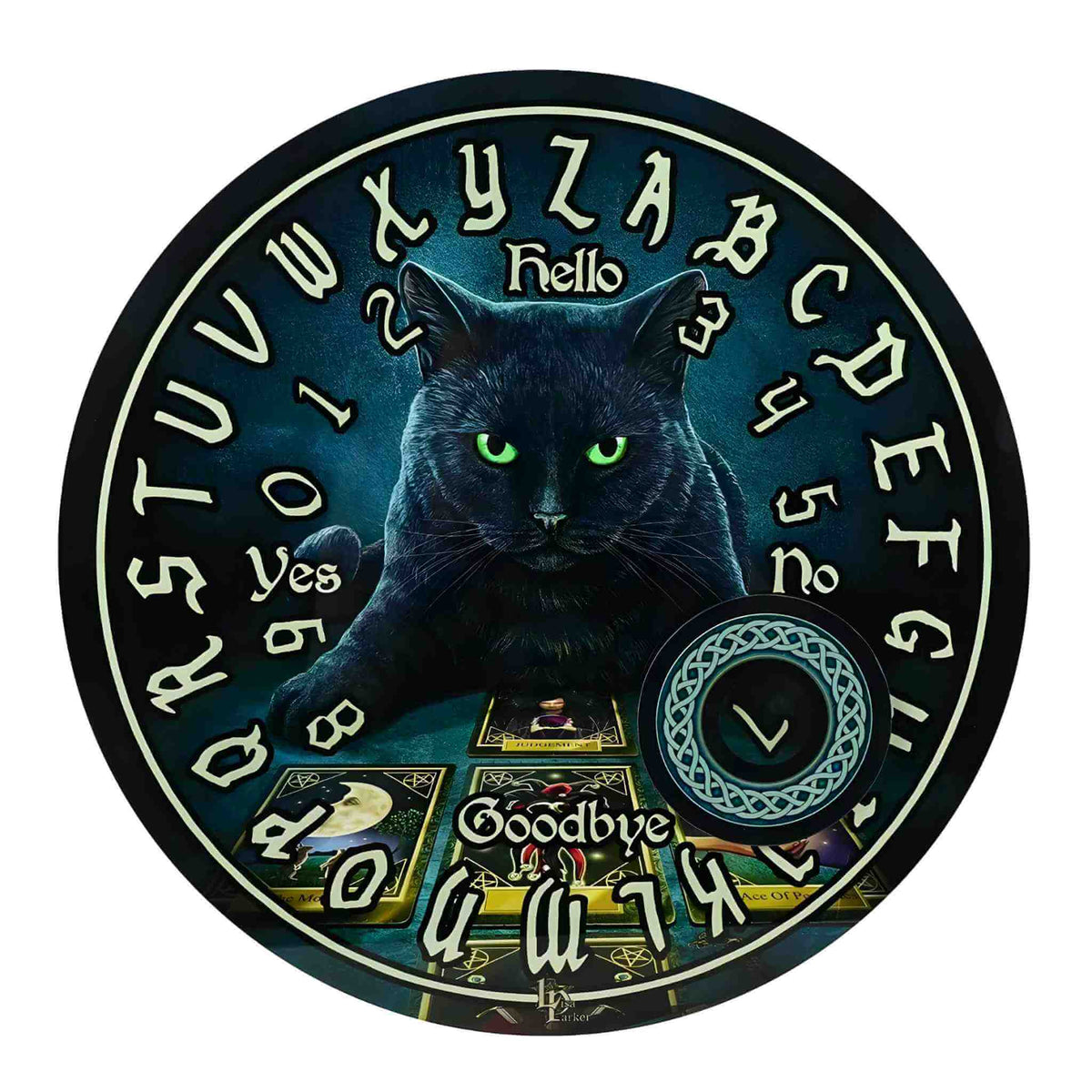 The Reader Glass Spirit Board Table | Tables | Wiccan Center