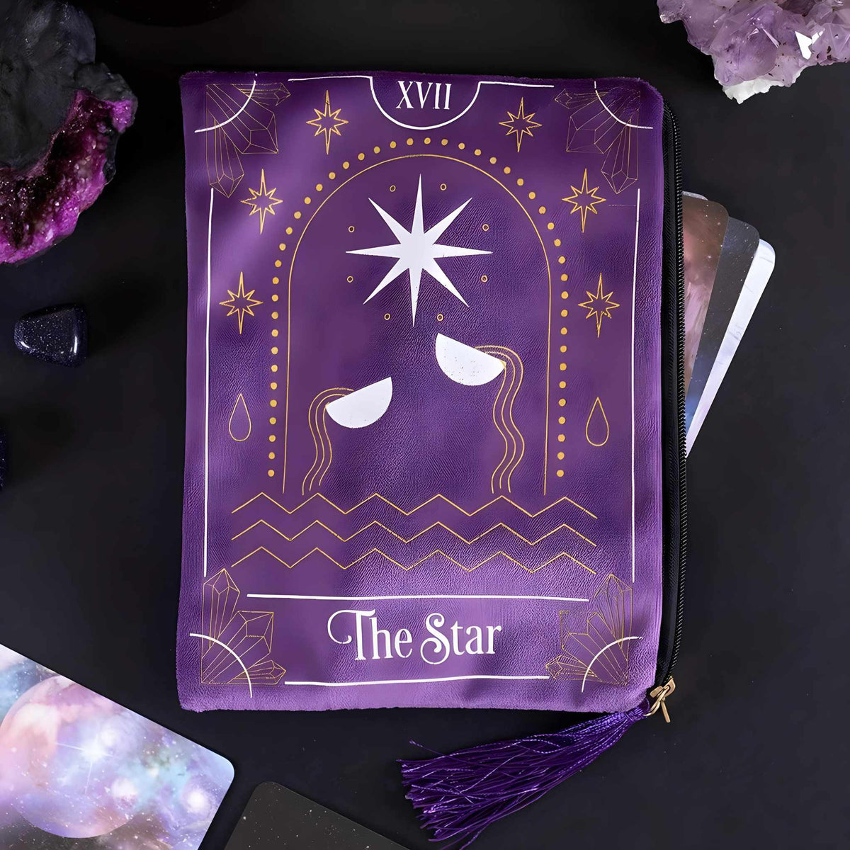 Tarot Card Zipper Pouch | Tarot Cards | Wiccan Center