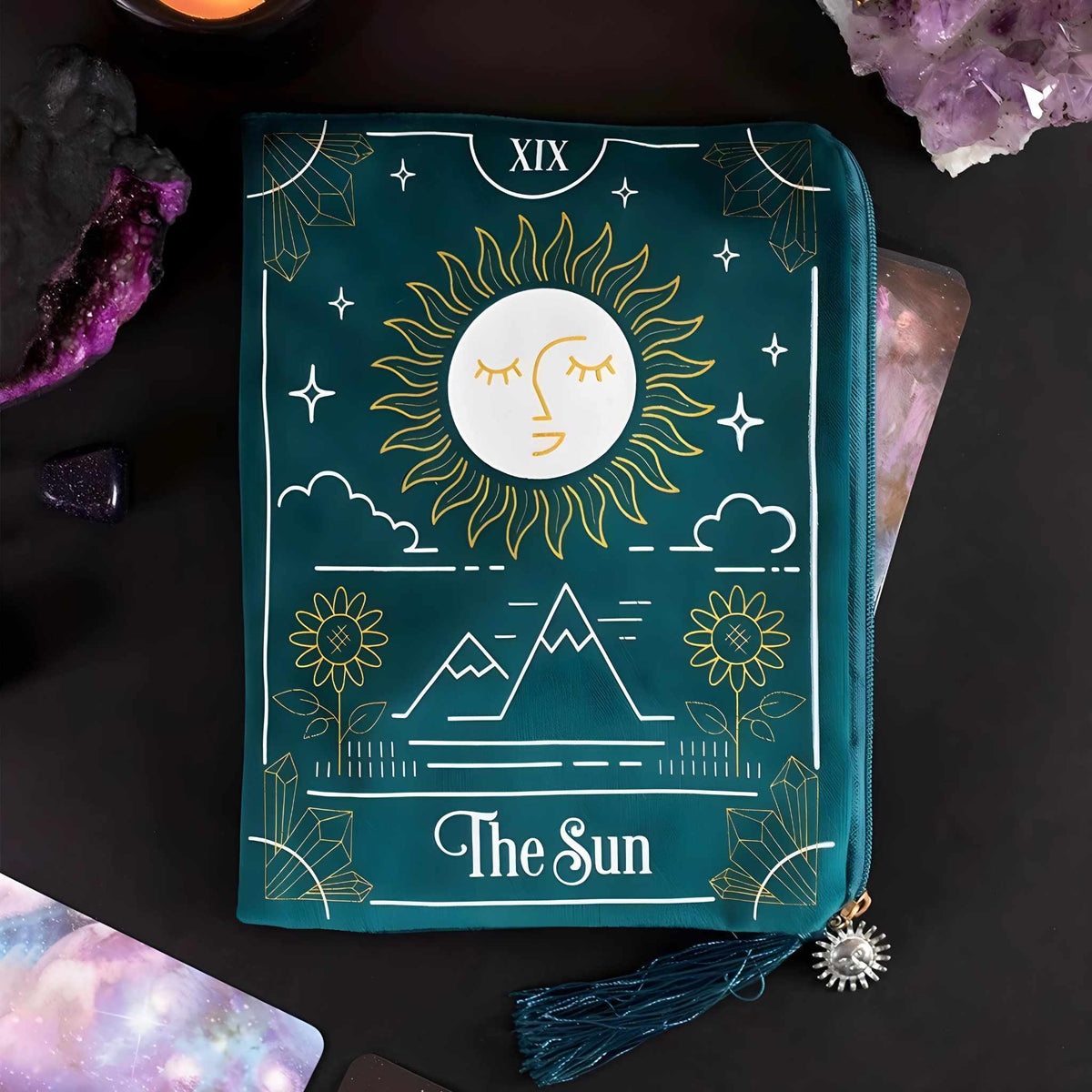Tarot Card Zipper Pouch | Tarot Cards | Wiccan Center