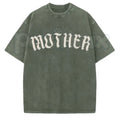 The Matriarch: Mother Gothic Washed Tee – Dark Mystic Graphic Shirt, Vintage Distressed Heavy Cotton Top | T-Shirt | Wiccan Center