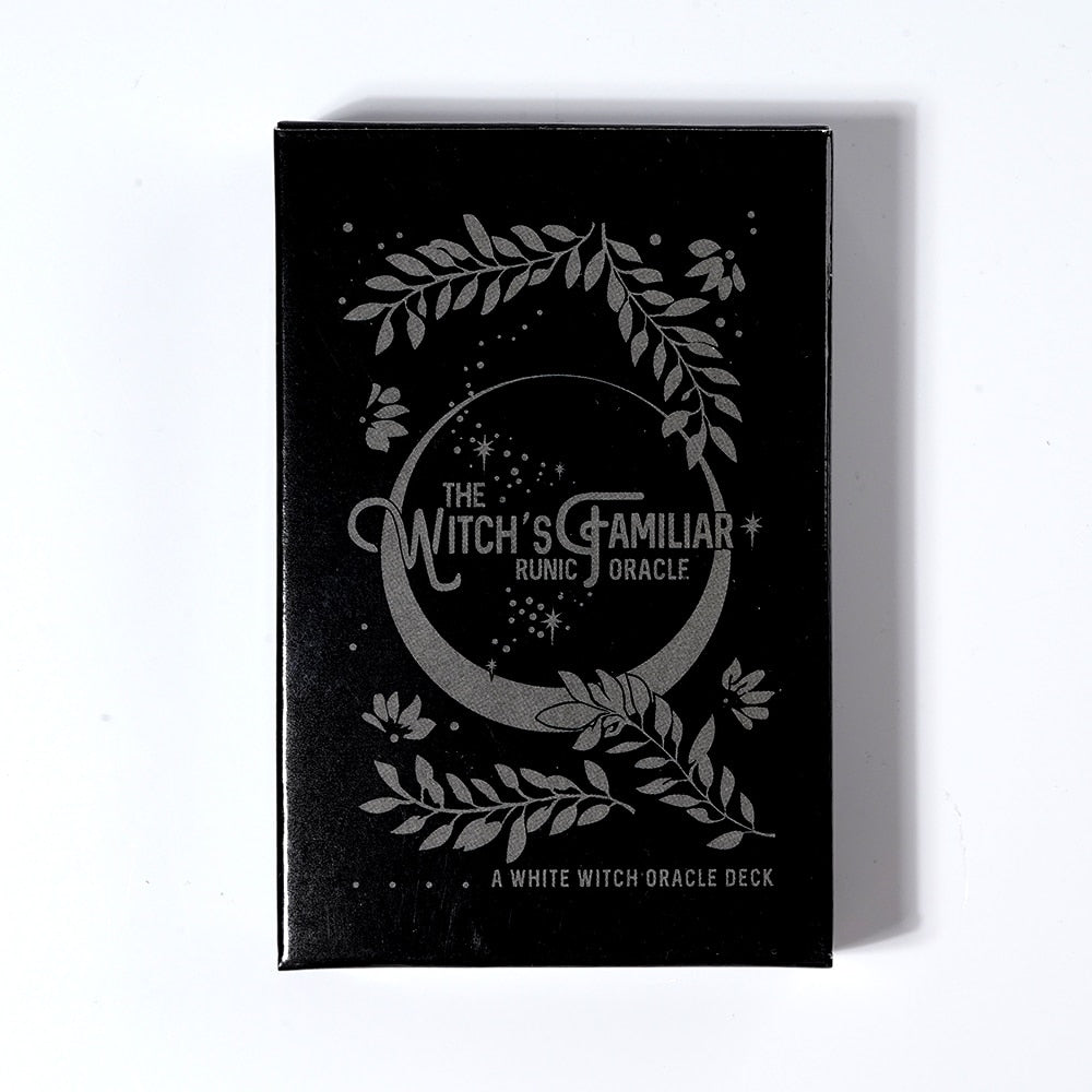The Witch's Familiar Runic Oracle Cards | oracle deck | Wiccan Center