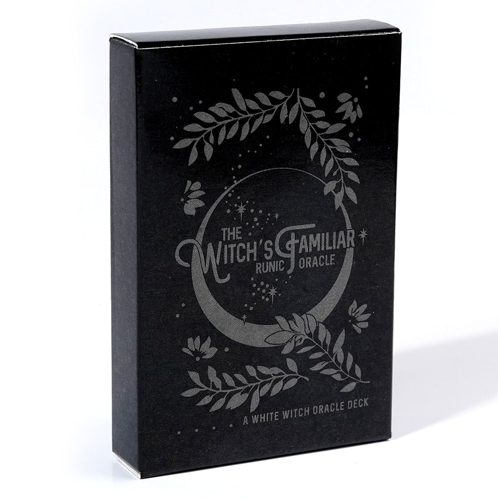 The Witch's Familiar Runic Oracle Cards | oracle deck | Wiccan Center