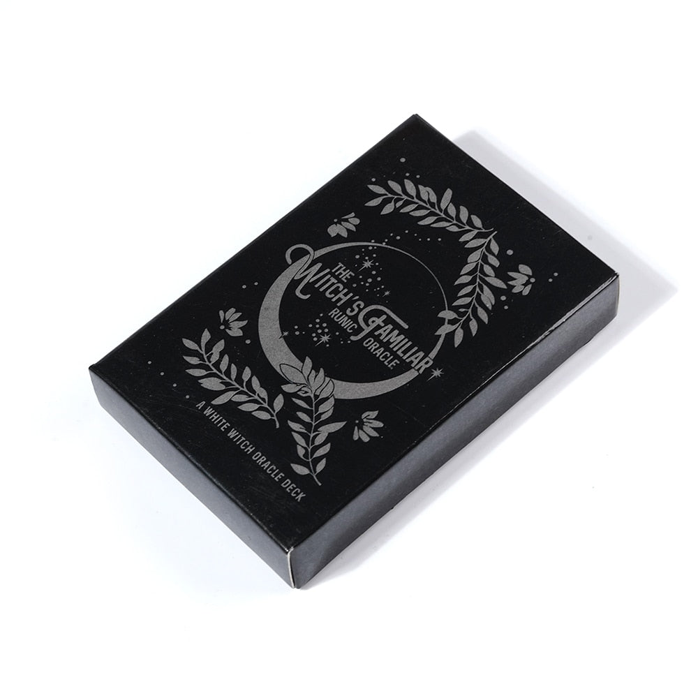 The Witch's Familiar Runic Oracle Cards | oracle deck | Wiccan Center
