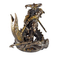 Thor Slaying Midgard Dragon With Mjolnir Hammer Statue | Statue | Wiccan Center