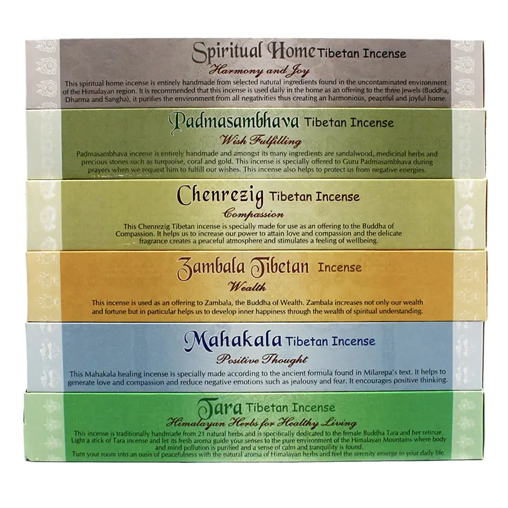 Tibetan Buddhist Incense Collection | Incense | Wiccan Center