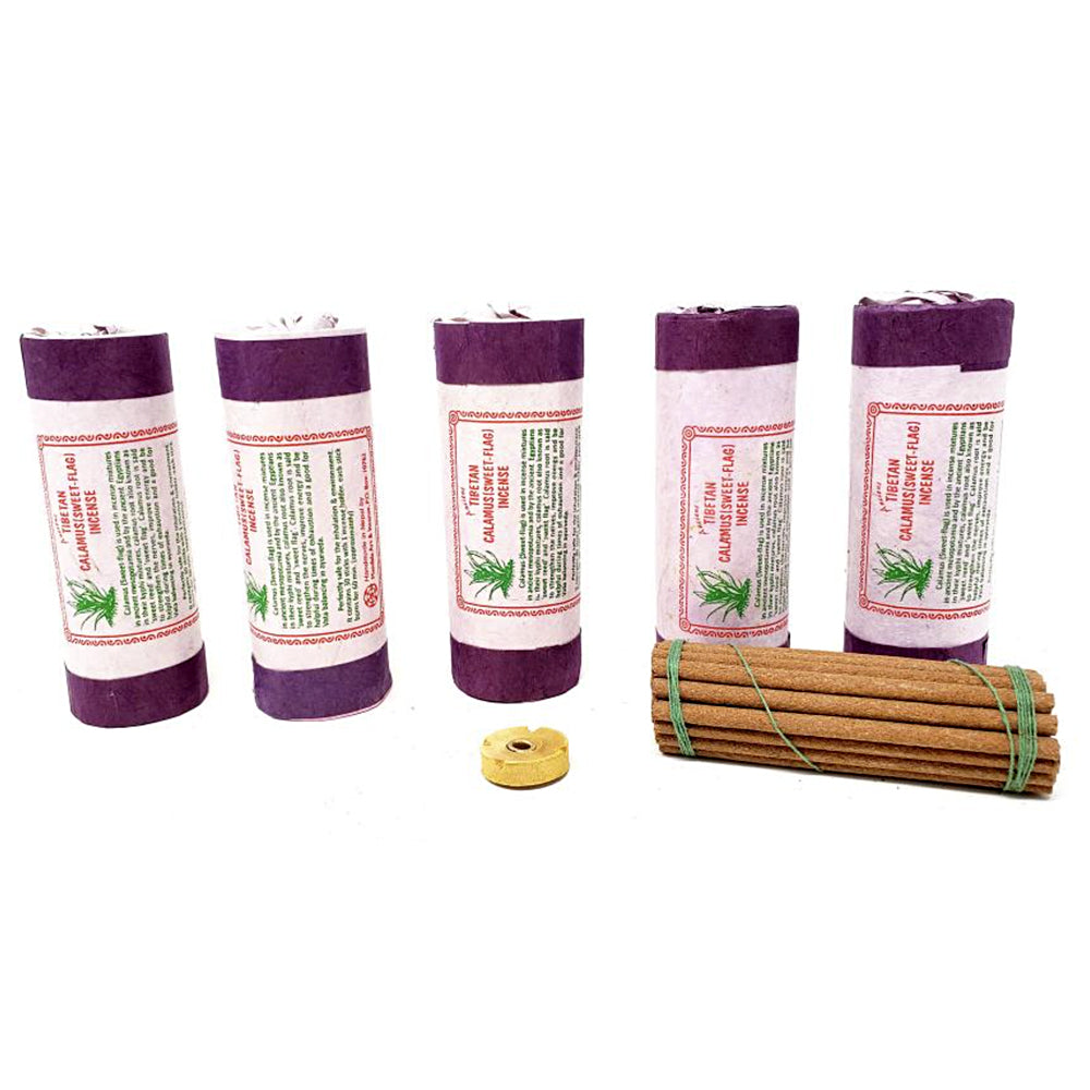 Ancient Tibetan Calamus Incense (30 stick) 4.5" | Incense | Wiccan Center