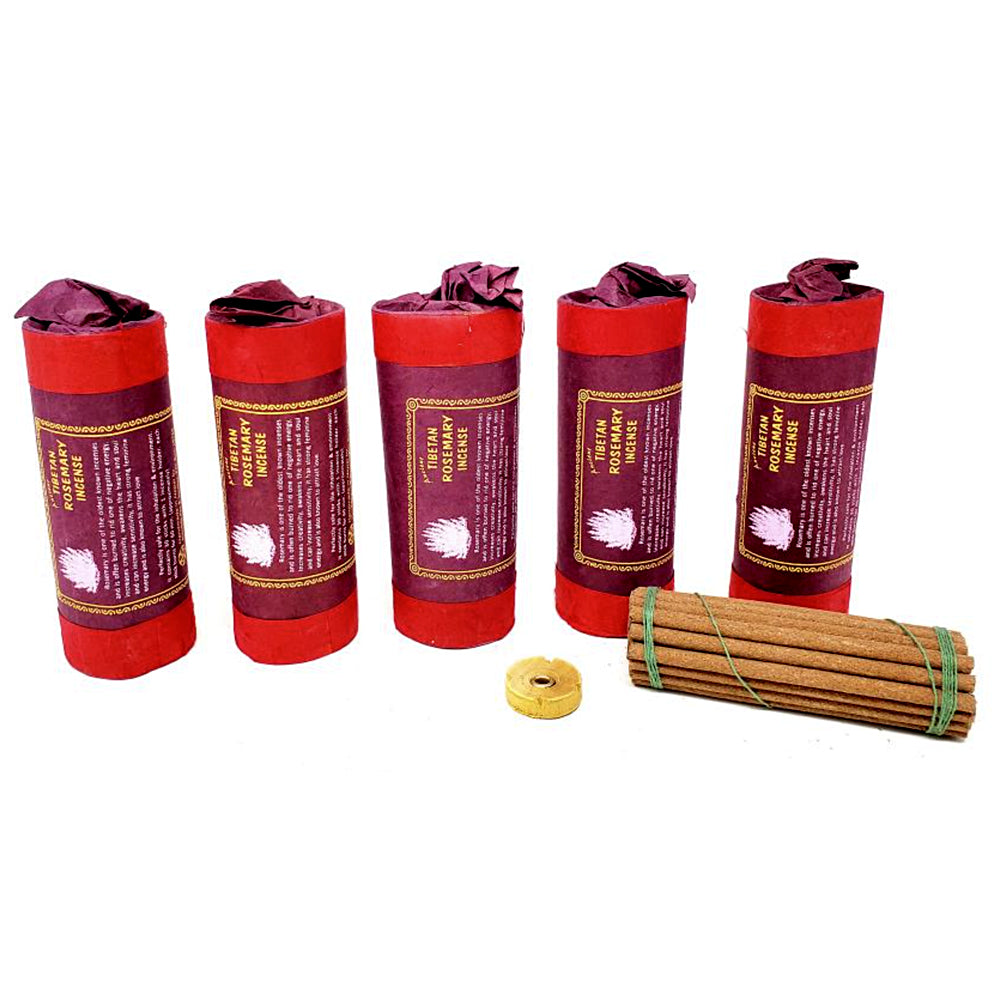 Ancient Tibetan Rosemary Incense (30 stick) 4.5" | Incense | Wiccan Center