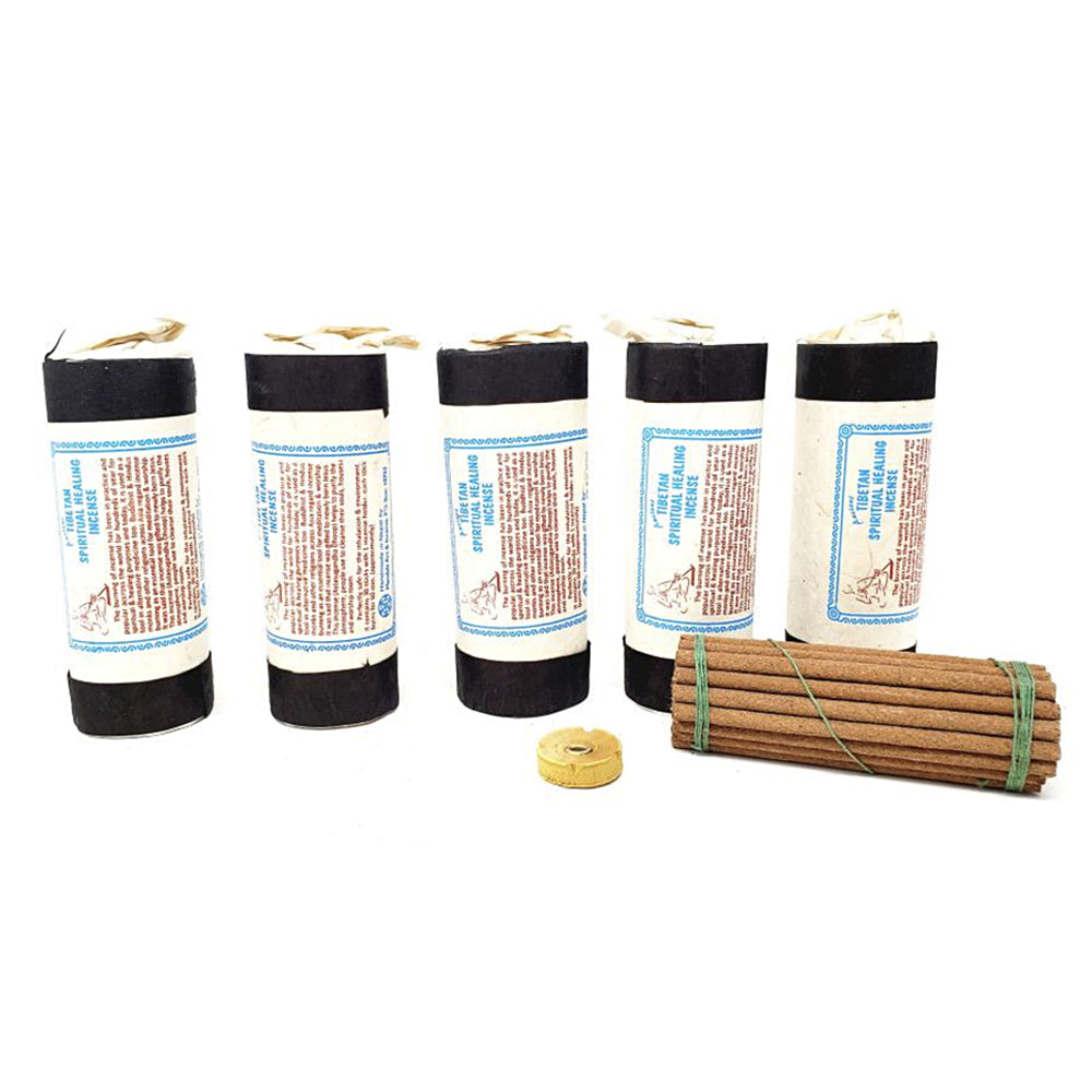 Ancient Tibetan Spiritual Healing Incense (30 stick) 4.5" | Incense | Wiccan Center