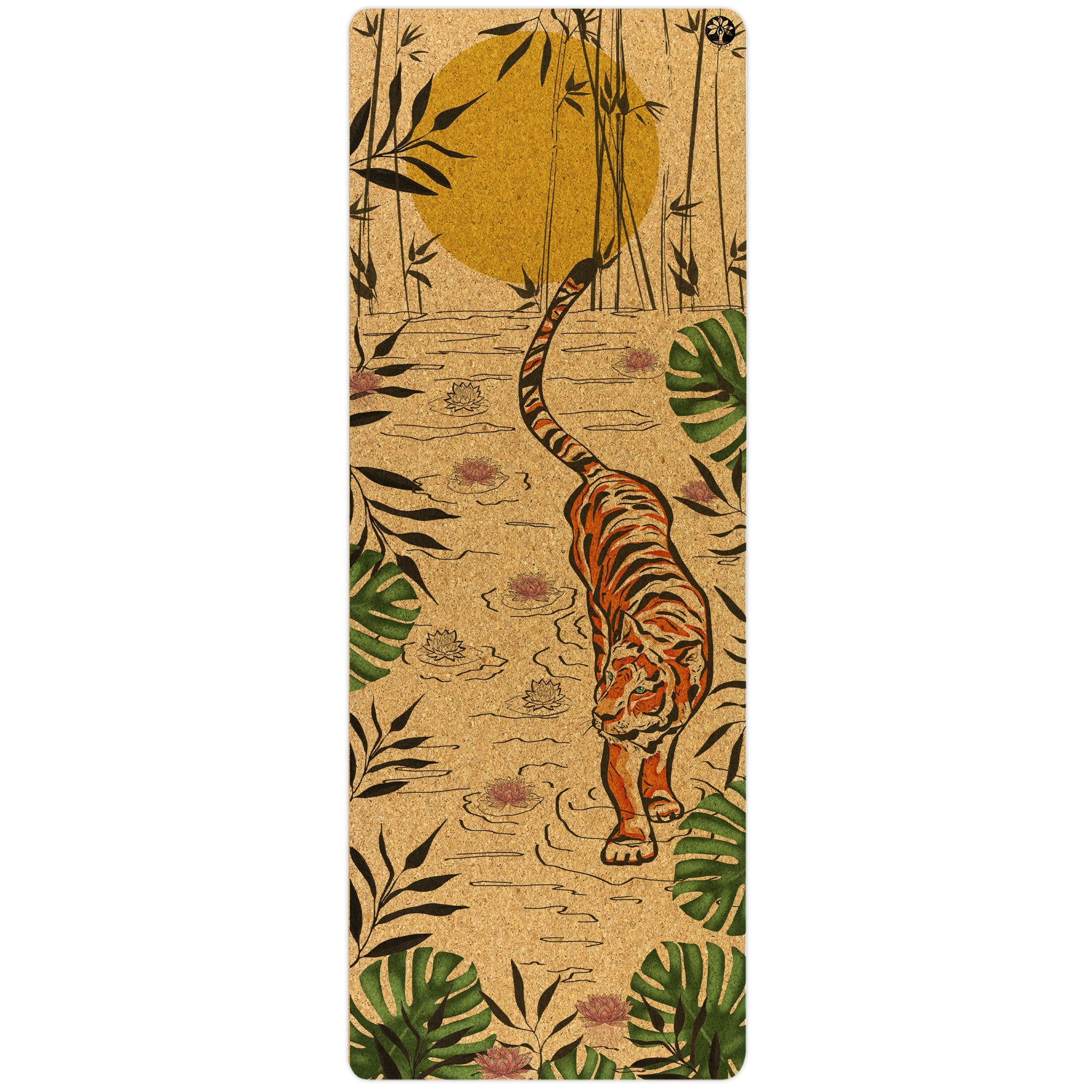 Tiger Lotus Original Cork Yoga Mat | Yoga & Pilates Mats | Wiccan Center