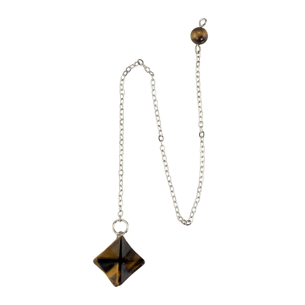Tiger's Eye Merkaba Pendulum | Religious Items | Wiccan Center