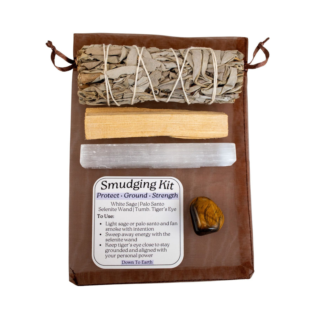 Tiger's Eye Smudging Kit | Smudging | Wiccan Center