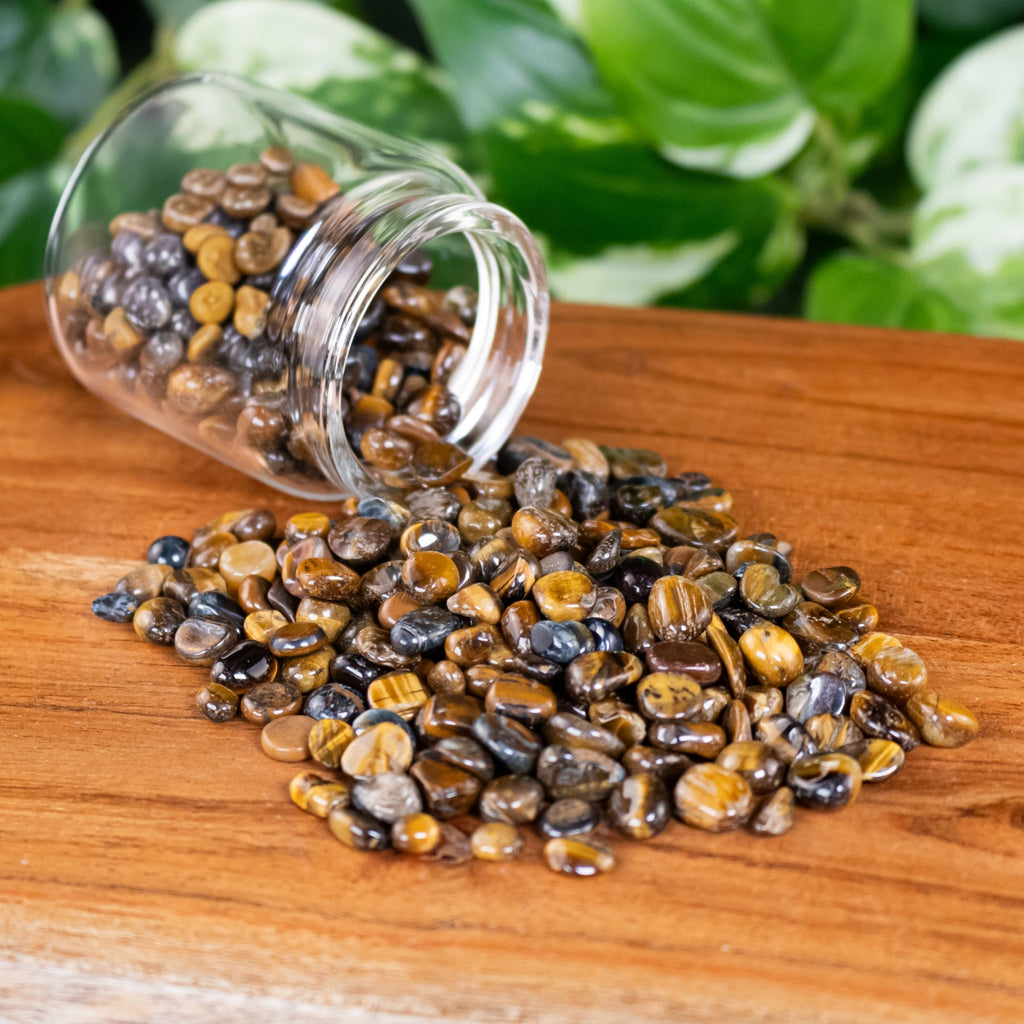 Tiger's Eye Crystal Chips 1lb