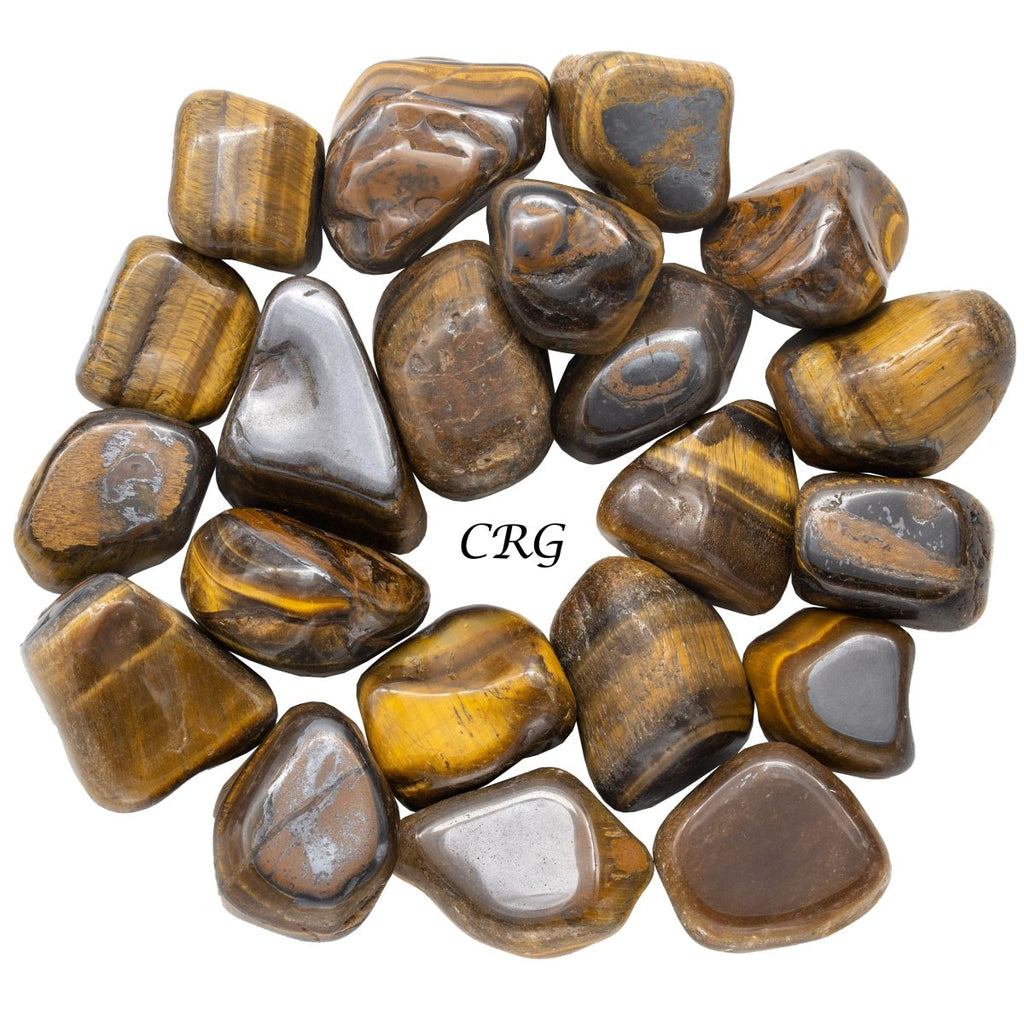 Tumbled Gold Tiger's Eye / 20-40mm AVG - 1 PIECE | Tiger's Eye | Wiccan Center