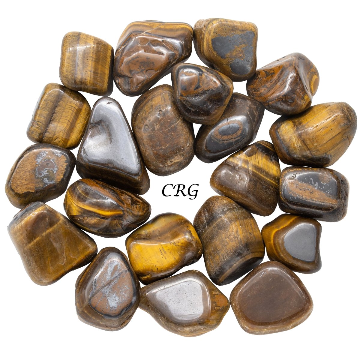 Tumbled Gold Tiger's Eye / 20-40mm AVG - 1 PIECE | Tiger's Eye | Wiccan Center